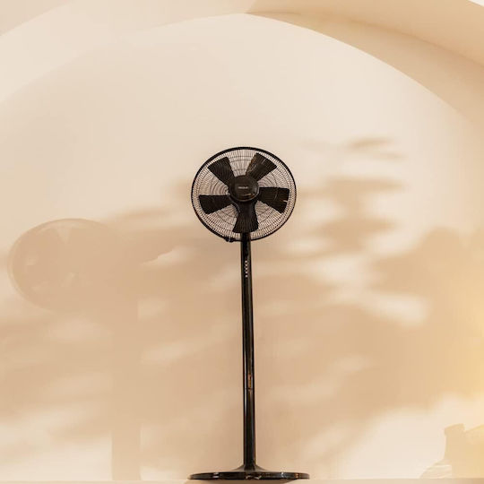 Cecotec EnergySilence 555 2in1 Smart XL Πολυμορφικός Ανεμιστήρας 55W Διαμέτρου 40cm με Τηλεχειριστήριο Μαύρος