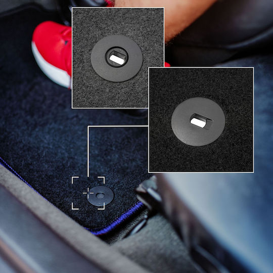 Carlux Blue Car Mats Kia XCeed Crossover 2019