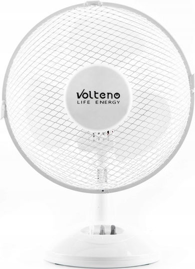 Volteno Настолен Вентилатор 21W С Диаметър 23см Бял