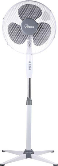 Ardes Brisa 40PB AR5BR40PB Pedestal Fan 40W Diameter 40cm White
