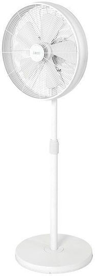 Lucci Air Breeze Ανεμιστήρας Ορθοστάτης 50W Διαμέτρου 41cm Λευκός
