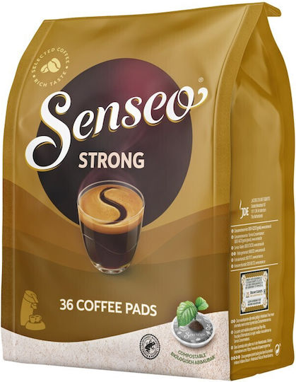 Senseo Capsule Espresso Strong Compatibile cu Mașina Pernele Senseo 36capace