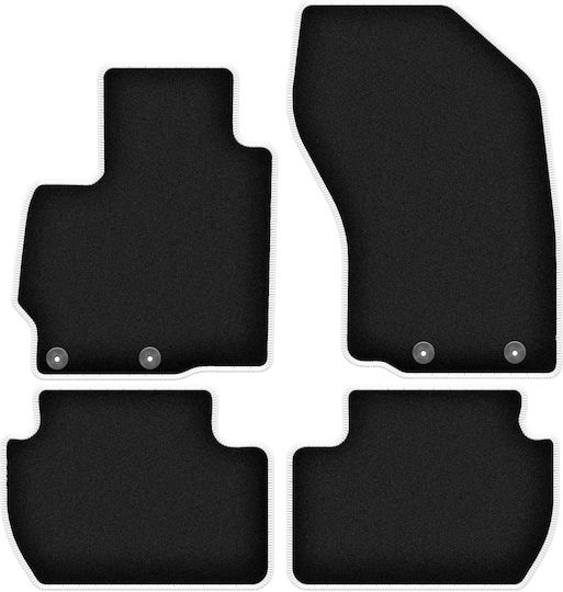 Carlux Silver Car Mats for Peugeot 4007 Crossover 2007-2012