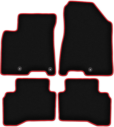 Carlux-red Car Floor Mats Kia Niro Crossover 2016