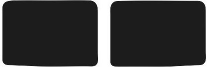 Rear Floor Mats Dacia Spring Hatchback 2021