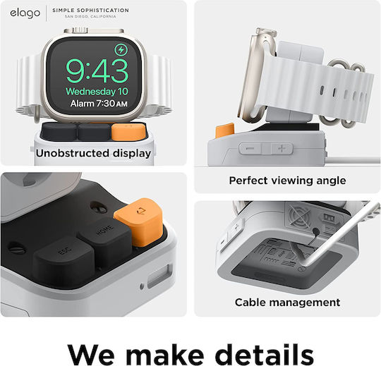 Elago W9 Стойка Сив (Apple Watch Ultra)