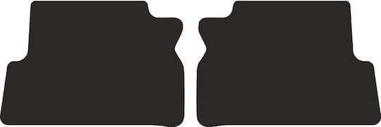 Rücksitze Fußmatten Ford Grand C-max Minivan 2011-2015
