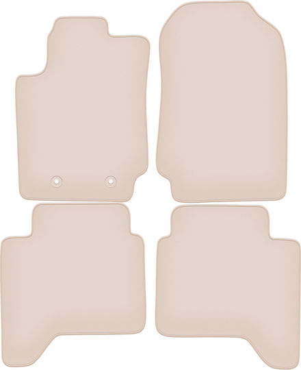 Premium Beige Fußmatten Ford Ranger Raptor Pickup 2019