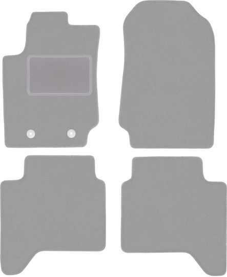 Gray Car Mats Ford Ranger Raptor Pickup 2019