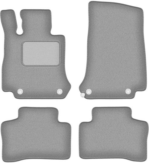 Gray Car Mats Mercedes Eqc N293 Suv 2019