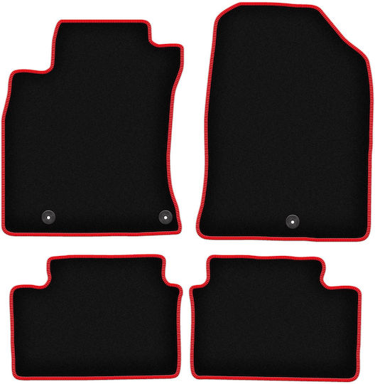 Carlux-rote Fußmatten Kia Proceed III Hatchback Kombi SW Sportback 2018
