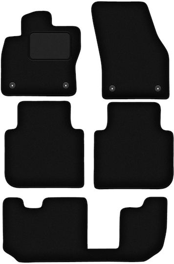 Velour Carpet Mats Set Seat Tarraco 7-seater 2018