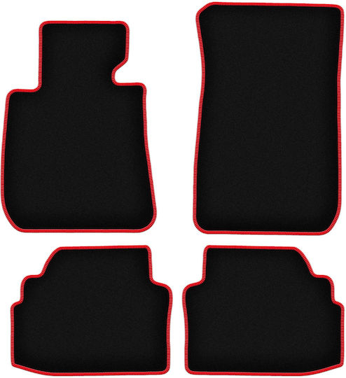 Covorașe auto Carlux-roșu pentru Bmw 3 E92 Coupe 2004-2011