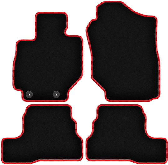Carlux-red Car Mats Suzuki Jimny Ii Off-road 2018