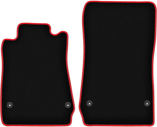Carlux-red Car Mats Mercedes Slk R171 Coupe 2004-2011