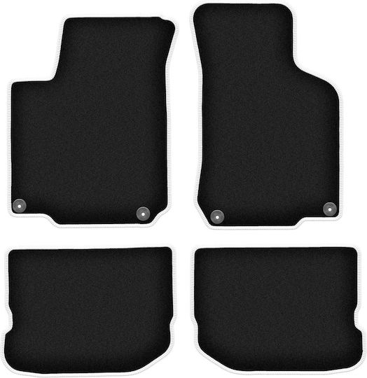 Carlux Silver Car Mats Volkswagen New Beetle Coupe Cabrio 1997-2020