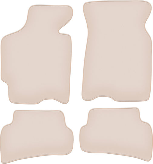 Premium Beige Car Mats Mazda MX-6 I Coupe 1988-1992