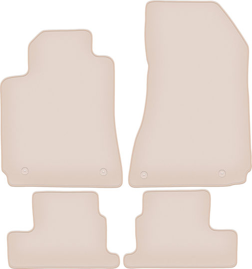Premium Beige Floor Mats Alfa Romeo Brera Coupe 2005-2010