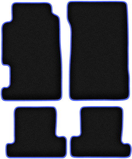 Carlux-blue Car Mats Honda Prelude Iv Coupe 1991-1996