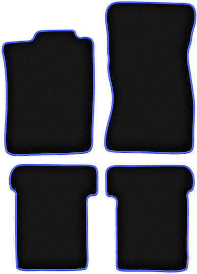 Carlux-blaue Autoteppiche Volkswagen Corrado Coupe 1988-1994