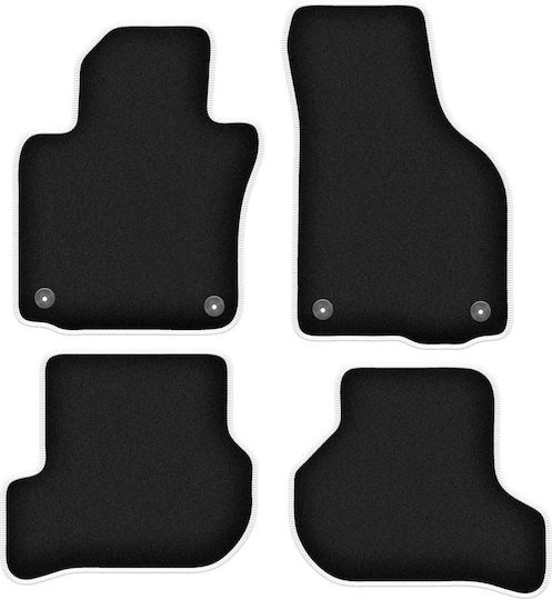 Carlux Silver Car Mats Volkswagen Scirocco III Coupe 2008-2017