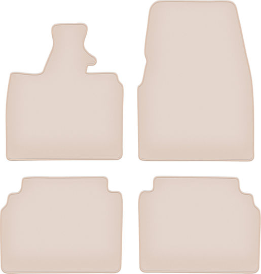 Premium Beige Floor Mats Bmw I3 L01 Hatchback 2013