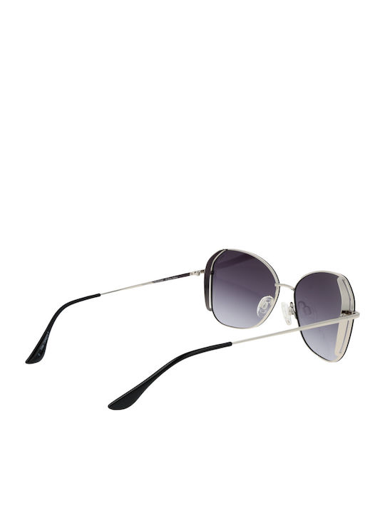 Esprit Women's Sunglasses with Silver Metal Frame and Silver Gradient Mirror Lens ET39149 524
