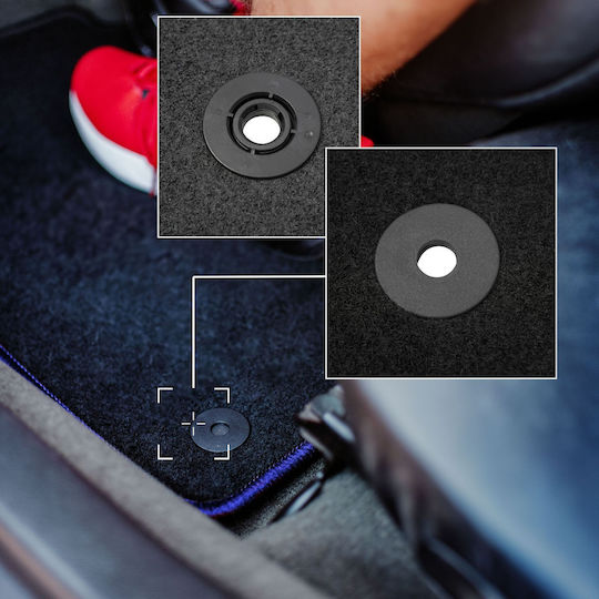 Carlux Blue Car Mats Volkswagen Golf Sportsvan Minivan 2014