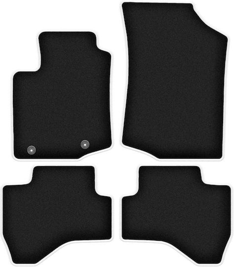 Carlux-silver Car Floor Mats Peugeot 108 Hatchback 2014
