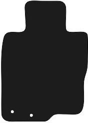 Nylon Driver Mat Nissan Navara Iv Pickup 2014 Rubberized Driver Mat