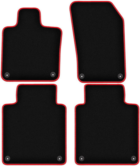 Carlux-red Car Mats Volvo S90 Ii Long 2016