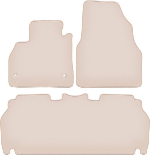 Premium Beige Floor Mats Renault Kangoo Express Van 2021