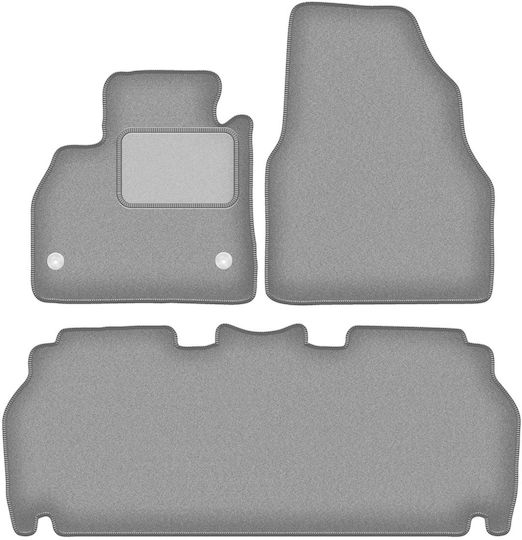Gray Car Mats Renault Kangoo Express Van 2021