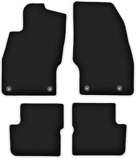 Carlux-Silber Autoteppiche Opel Corsa D Hatchback 2006-2015