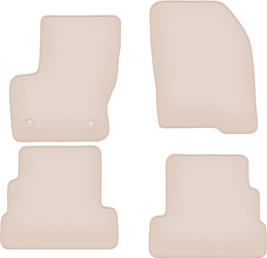 Premium Beige Floor Mats Ford Escape Mk3 Suv 2012