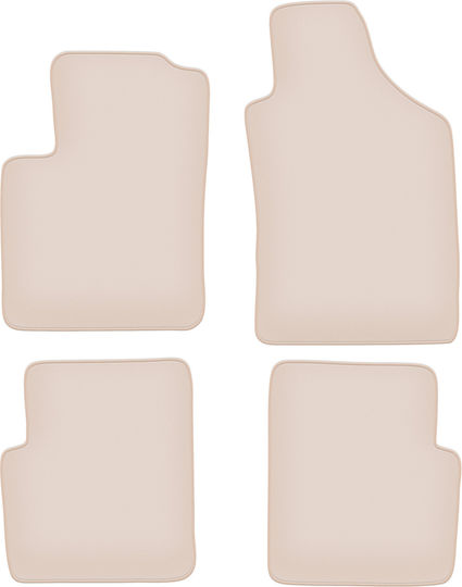 Premium Beige Floor Mats Ford Ka Mk2 Fl Hatchback 2012-2018