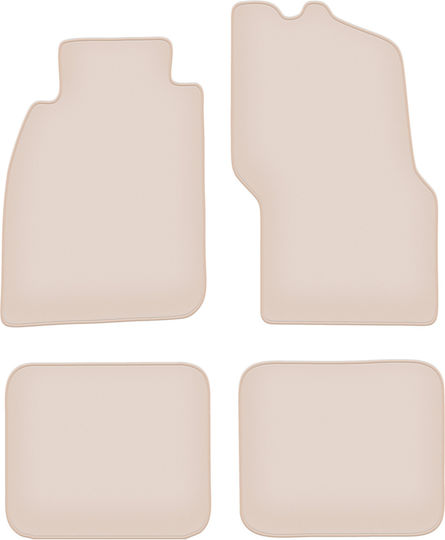 Premium Beige Car Mats Mitsubishi Carisma Sedan Liftback Hatchback 1995-2004