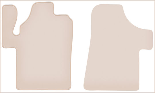 Premium Beige Car Mats Mercedes-Benz Viano W639 Van 2003-2014
