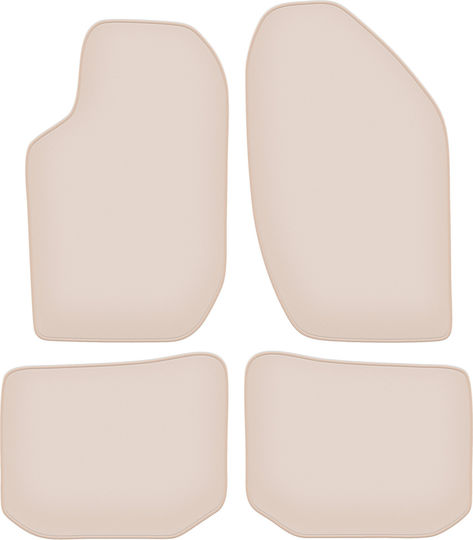 Premium Beige Car Mats for Lancia Thema Sedan 1984-1994