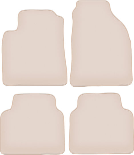 Premium Beige Floor Mats Hyundai Matrix Minivan 2001-2010