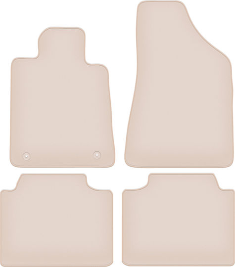 Premium Beige Fußmatten Renault Safrane Liftback 1992-2000