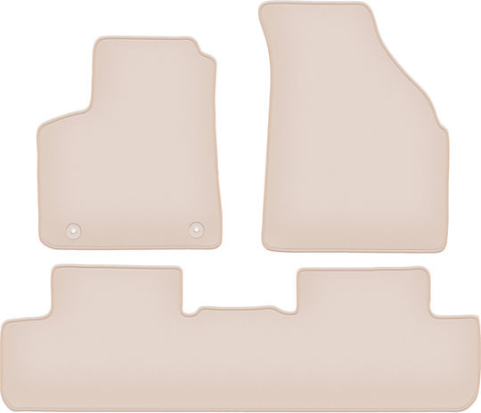 Premium Beige Floor Mats Chevrolet Tacuma Minivan 2000-2011