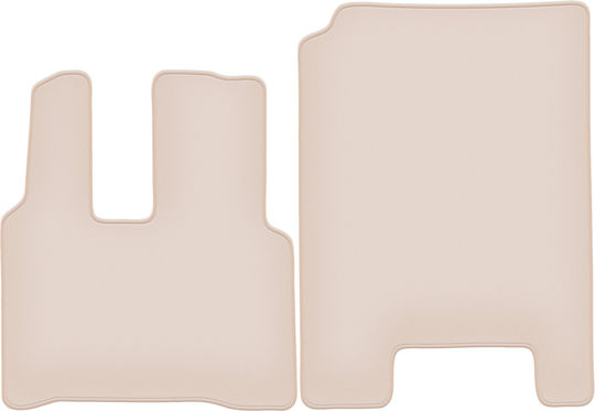 Premium Beige Floor Mats Mercedes Actros Mp4 Truck 2011
