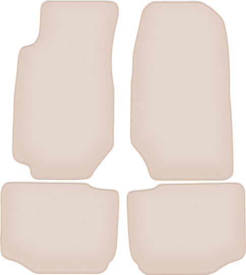 Premium Beige Fußmatten Ford Granada Limousine 1972-1985