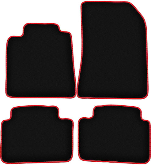 Carlux-red Car Mats Renault Vel Satis Liftback Hatchback 2001-2010