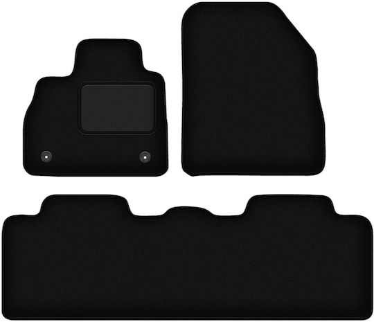 Velour Carpet Mats Set Renault Espace V Minivan 2015