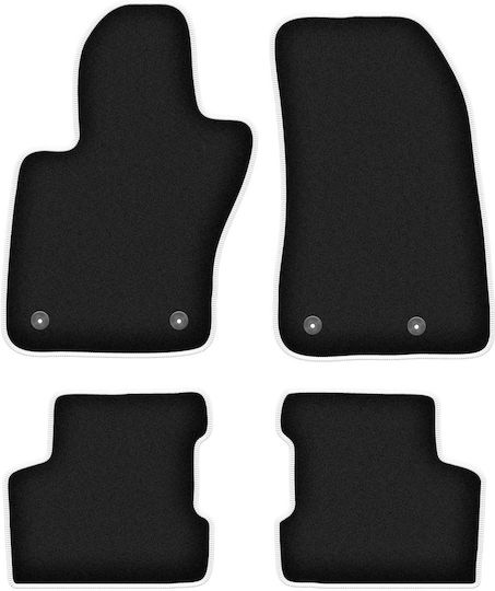 Carlux Silver Car Mats Jeep Renegade SUV 2014-2019
