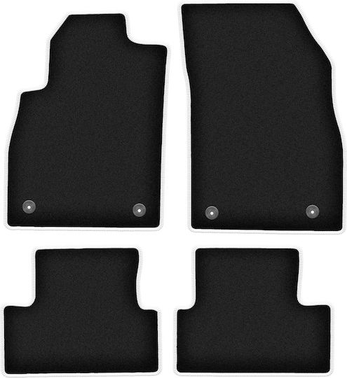 Carlux-silver Car Mats Opel Cascada Convertible 2012