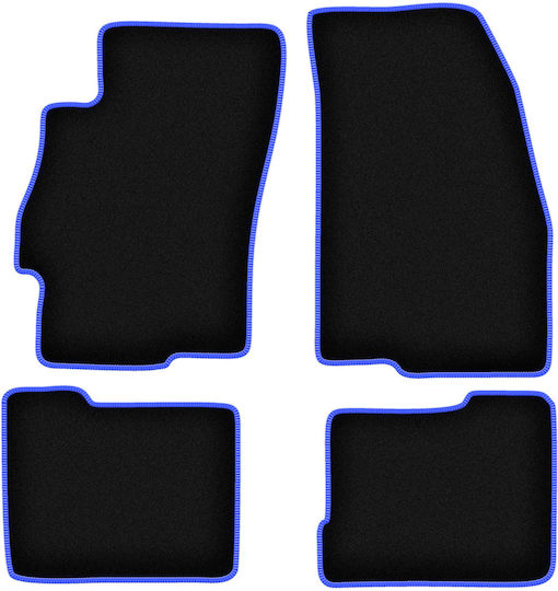 Carlux-blue Car Mats Fiat Linea Sedan 2009-2015