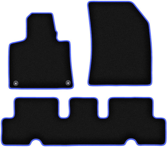 Carlux Blue Car Mats Citroen C4 SpaceTourer Minivan 2013-2018